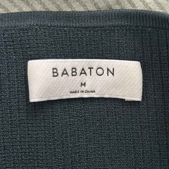 BABATON Aritzia Strapless Sculpt Top in Deep Green - Picture 5 of 7